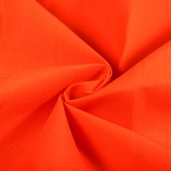 Ткань Грета Водоотталкивающая (80%пф, 20%хл) (Ширина 150см), цвет Оранжевый Неон (на отрез) в Калининграде