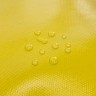 Ткань ПВХ 600 гр/м2 плотная, Жёлтый (Ширина 150см), на отрез