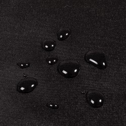 Ткань Oxford 240D PU 3000 (Ширина 1,48м), цвет Черный (на отрез) в Калининграде