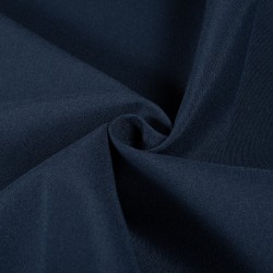 Ткань Грета Водоотталкивающая (80%пф, 20%хл) (Ширина 150см), цвет Темно-Синий (на отрез) в Калининграде