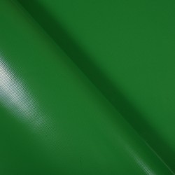 Ткань ПВХ 450 гр/м2, Зелёный (Ширина 160см), на отрез  в Калининграде