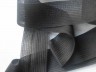 Окантовочная лента-бейка, цвет Чёрный 22мм (на отрез)