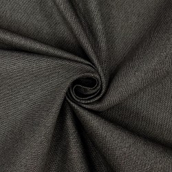 Ткань Рогожка (мебельная) (Ширина 140см), цвет Тёмно-Серый (на отрез) в Калининграде