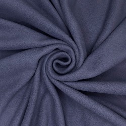Ткань Флис Односторонний 130 гр/м2 (Ширина 150см), цвет Темно-серый (на отрез) в Калининграде
