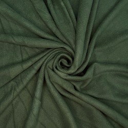 Ткань Флис Односторонний 130 гр/м2 (Ширина 150см), цвет Темный хаки (на отрез) в Калининграде