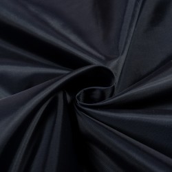 Ткань подкладочная Таффета 190Т (Ширина 150см), цвет Темно-Синий (на отрез) в Калининграде