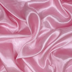 Ткань Атлас-сатин (Ширина 150см), цвет Розовый (на отрез) в Калининграде