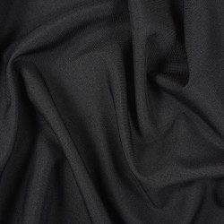 Ткань Габардин (100%пэ) (Ширина 150см), цвет Черный (на отрез) в Калининграде