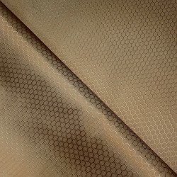 Ткань Oxford 300D PU Рип-Стоп СОТЫ, цвет Светло-Коричневый (на отрез) в Калининграде