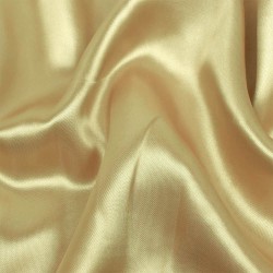 Ткань Атлас-сатин (Ширина 150см), цвет Золотой (на отрез) в Калининграде