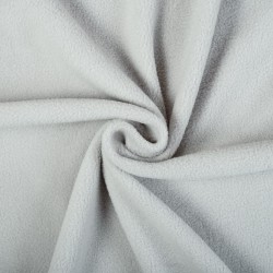Ткань Флис Односторонний 180 гр/м2 (Ширина 150см), цвет Светло-Серый (на отрез) в Калининграде