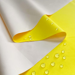 Ткань Мембранная PREMIER BREATHABLE MILKY WR 10К/10К (Ширина 1,5 м), цвет Жёлтый (на отрез) в Калининграде