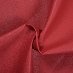 Эко кожа (Искусственная кожа) (Ширина 138см), цвет Красный (на отрез) в Калининграде